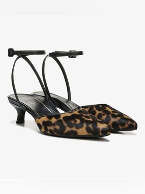 Vionic Primrose Jacynda Strappy Kitten HeelComfort Orthotic Insole - Neverworn 9